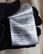 "GUCCI" Michele period frill lace silk bowtie shirt