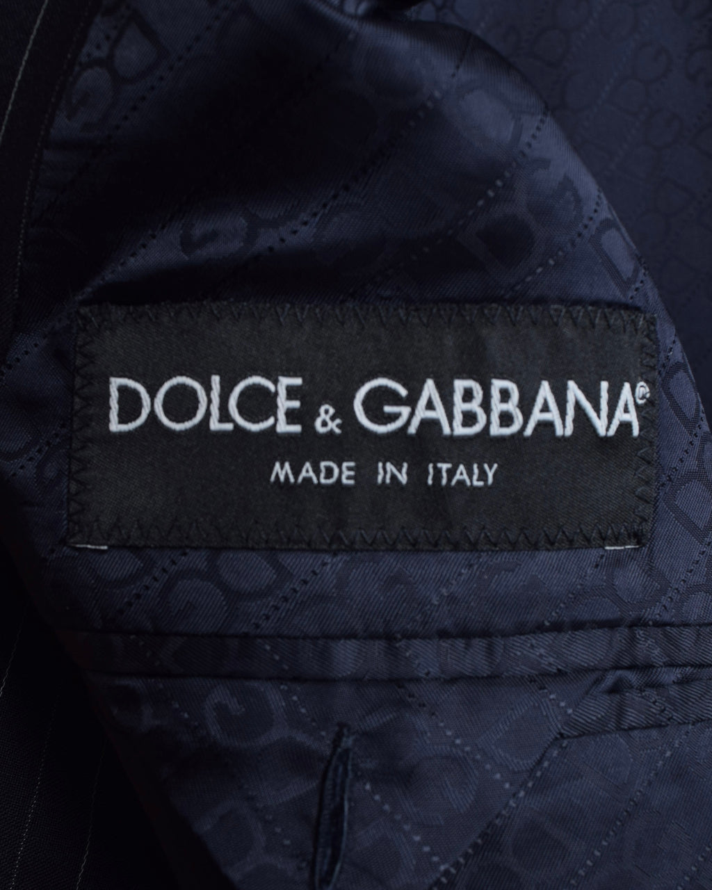"Dolce & Gabbana" Pinstripe wool tailored jacket