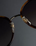 "GUCCI" Square butterfly over-frame sunglasses