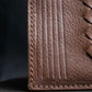 "BOTTEGA VENETA" Braided design leather bifold wallet