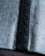 "BOTTEGA VENETA" Wide straight silhouette fisherman denim pants