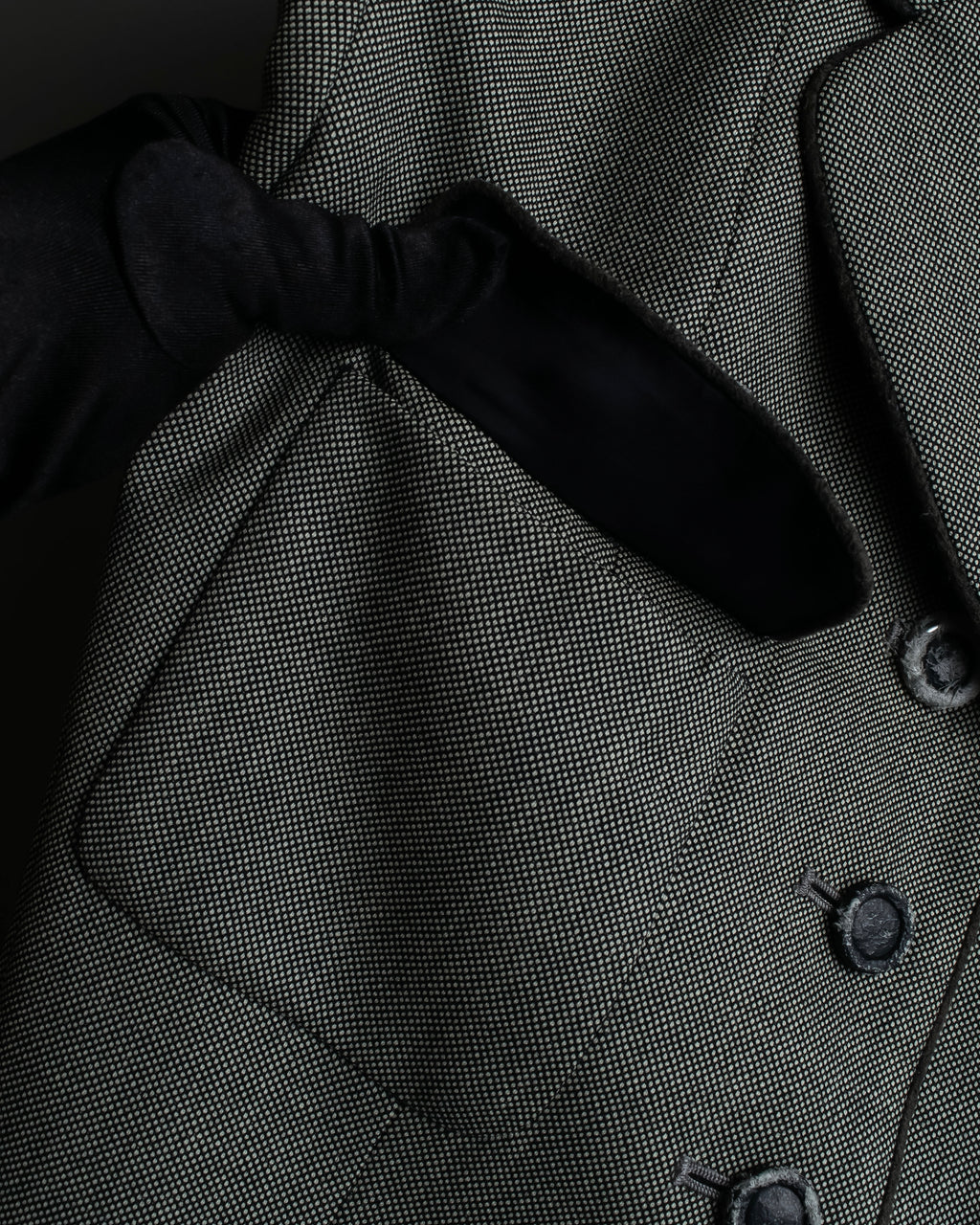 "Christian Dior" Flap pocket detail military tailored jacket