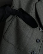 "Christian Dior" Flap pocket detail military tailored jacket