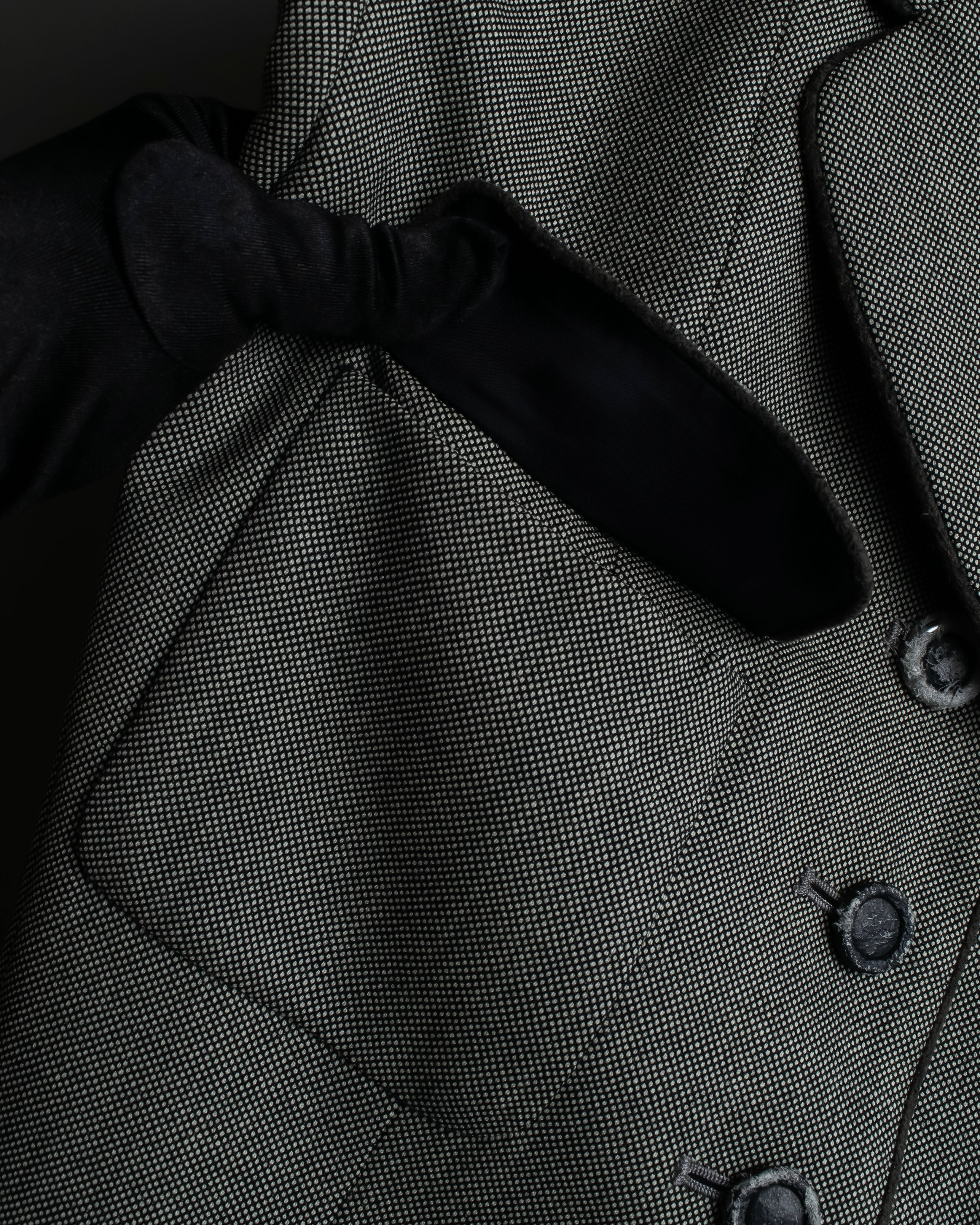 "Christian Dior" Flap pocket detail military tailored jacket