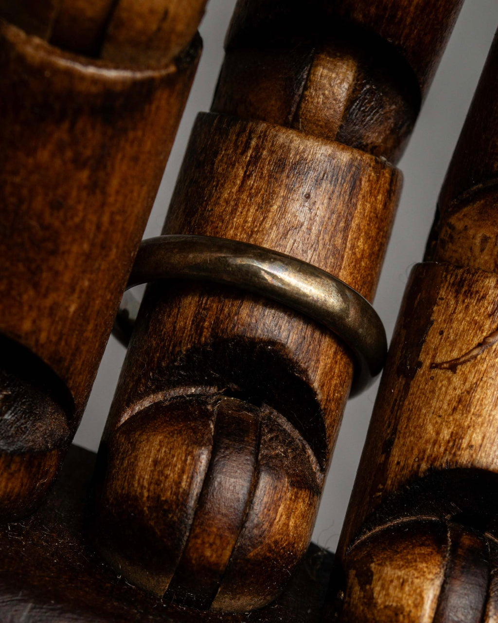 "KENZO" Transparent spherical top design silver 925 ring