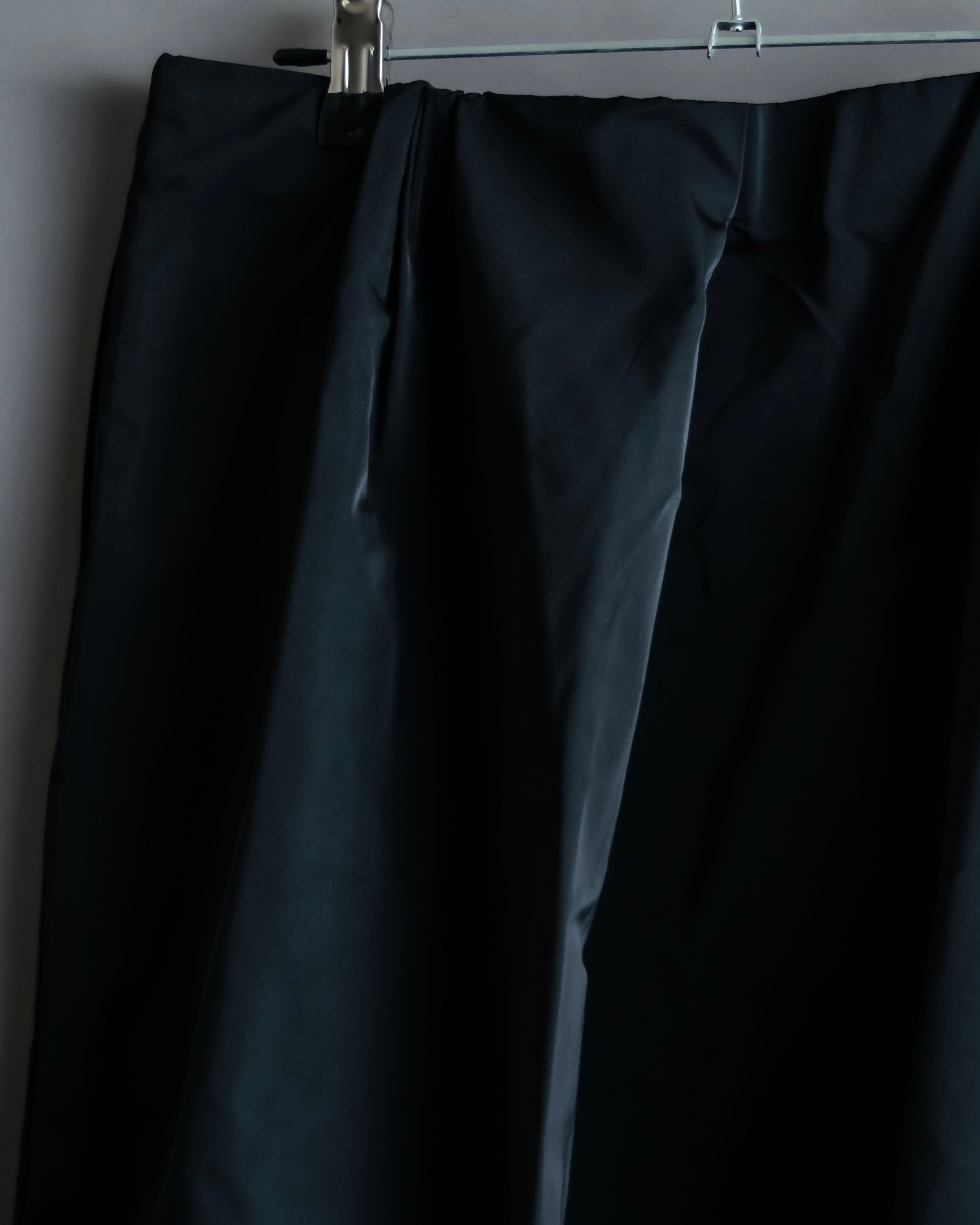 “JIL SANDER” Silk blended tight silhouette skirt