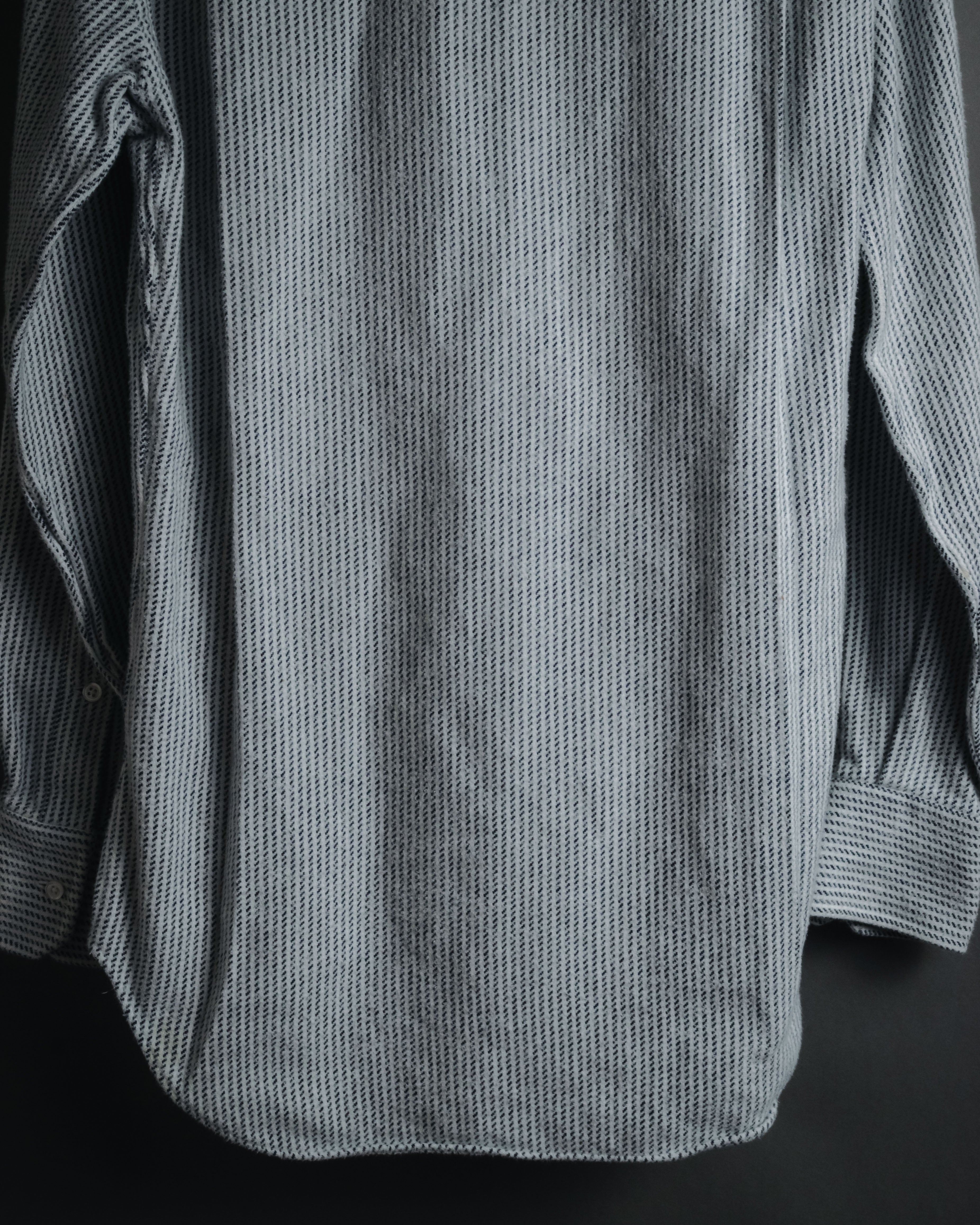 "THOM BROWNE" Micro patterned button-down shirt