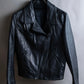 "Acne" Beautiful shape genuine leather double riders jacket