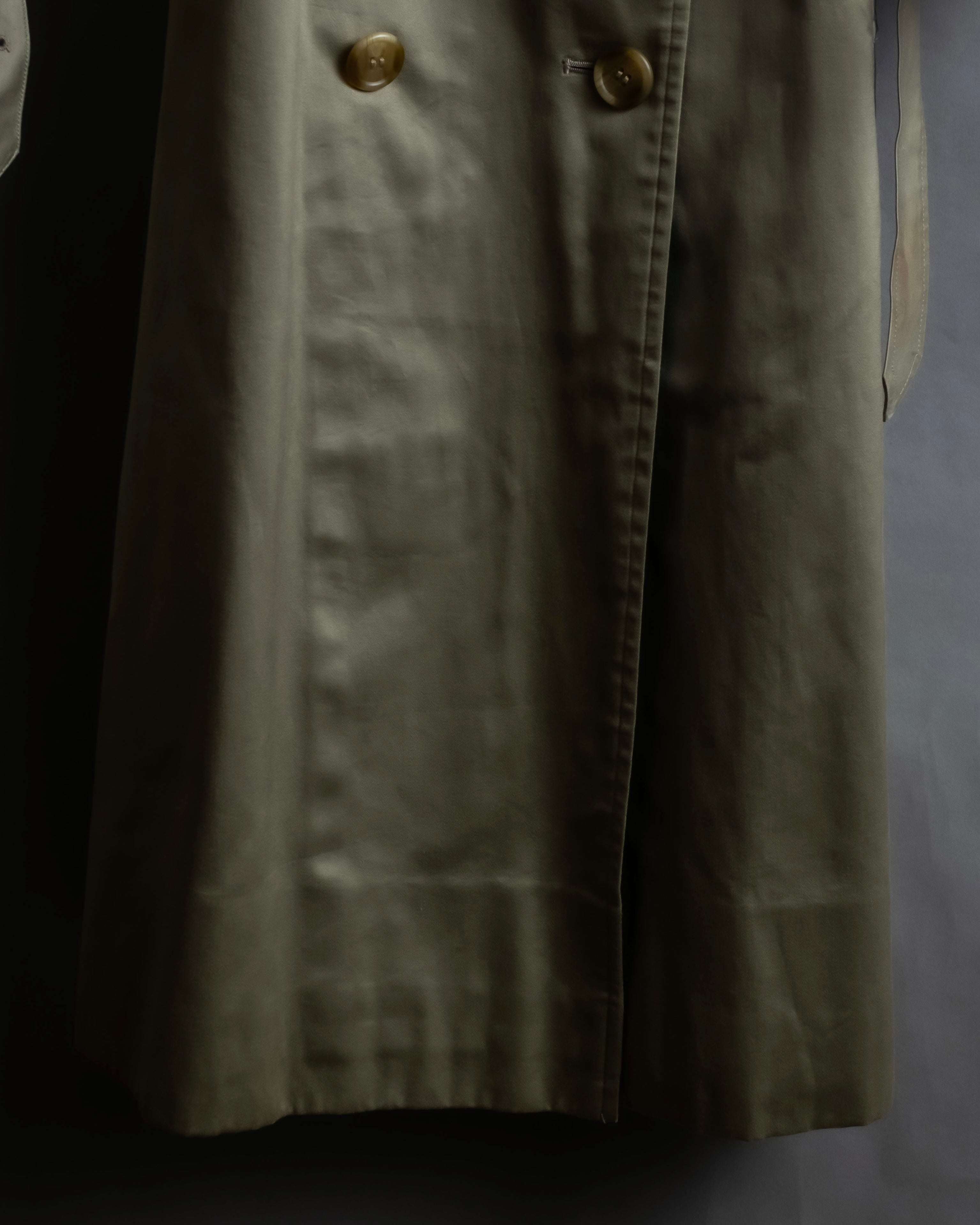 "Burberrys" Vintage water-repellent cotton oversized trench coat