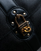 "Salvatore Ferragamo" Key-shaped Gancini motif design leather bag
