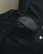 -SPECIAL- “HERMES” 00’s Technical wool equestrian jacket with red lining