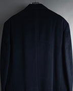 "VALENTINO GARAVANI UOMO" 80’s-90’s Cashmere blend tailored coat