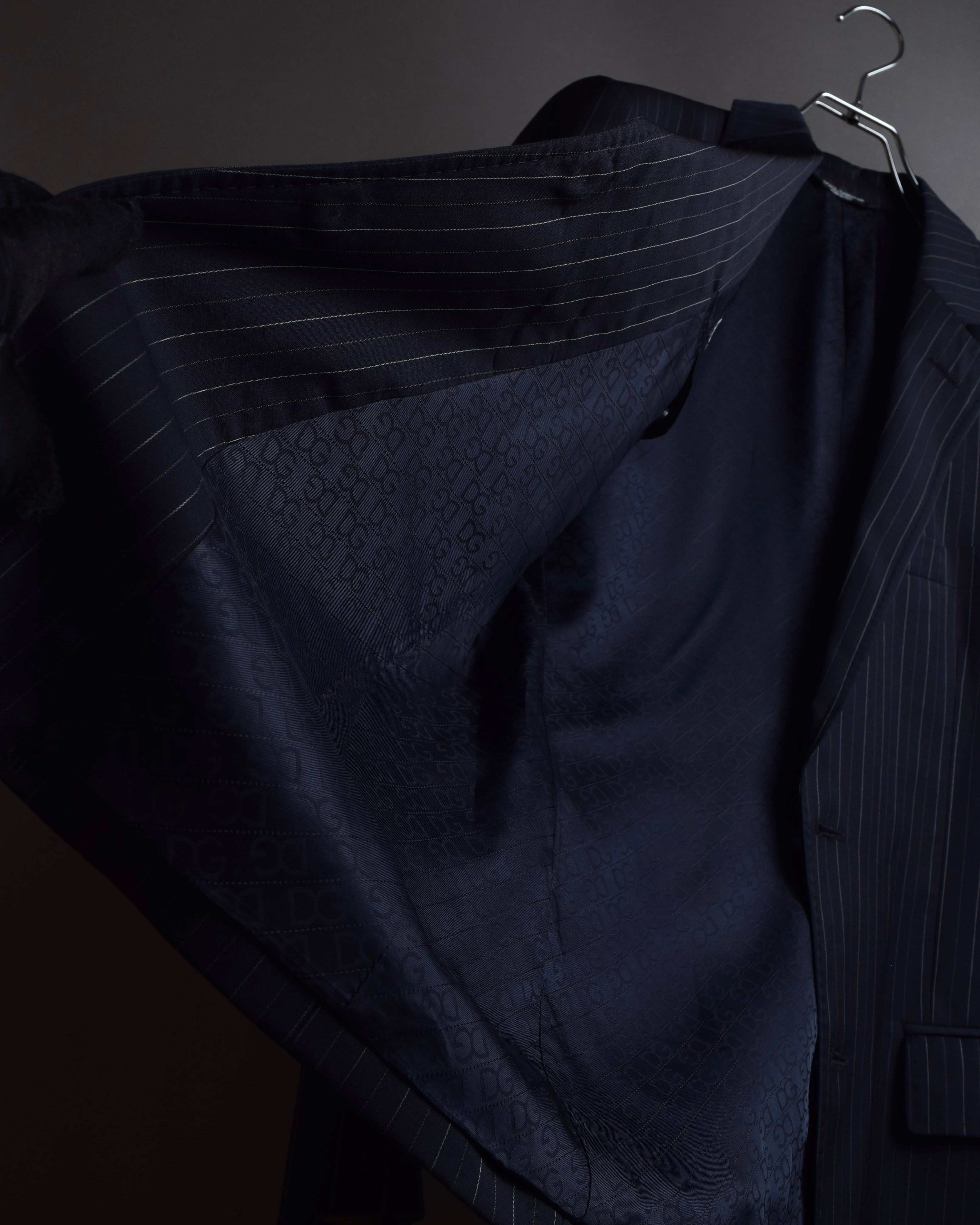 "Dolce & Gabbana" Pinstripe wool tailored jacket