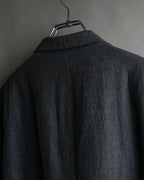 "COMME des GARCONS HOMME" 03SS fine all-over pattern cotton tailored jacket