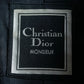 "CHRISTIAN DIOR MONSIEUR" 100% cashmere oversized tailored jacket