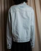 "MAISON MARGIELA" 20SS Washed pale blue denim jacket
