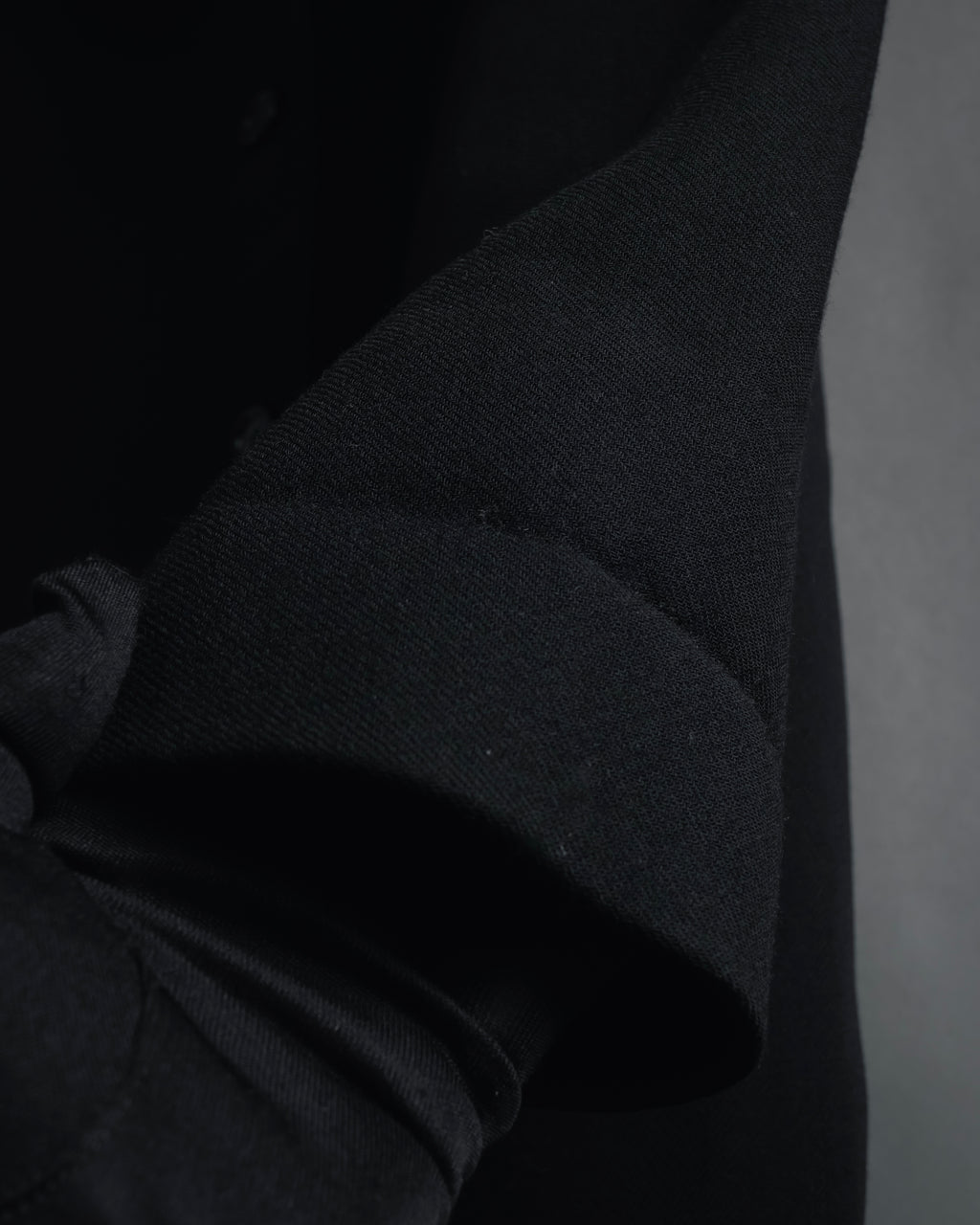 Abrigo de lana de sastrería minimalista de los años 90-00 de Dolce & Gabbana