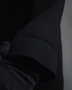 Abrigo de lana de sastrería minimalista de los años 90-00 de Dolce & Gabbana