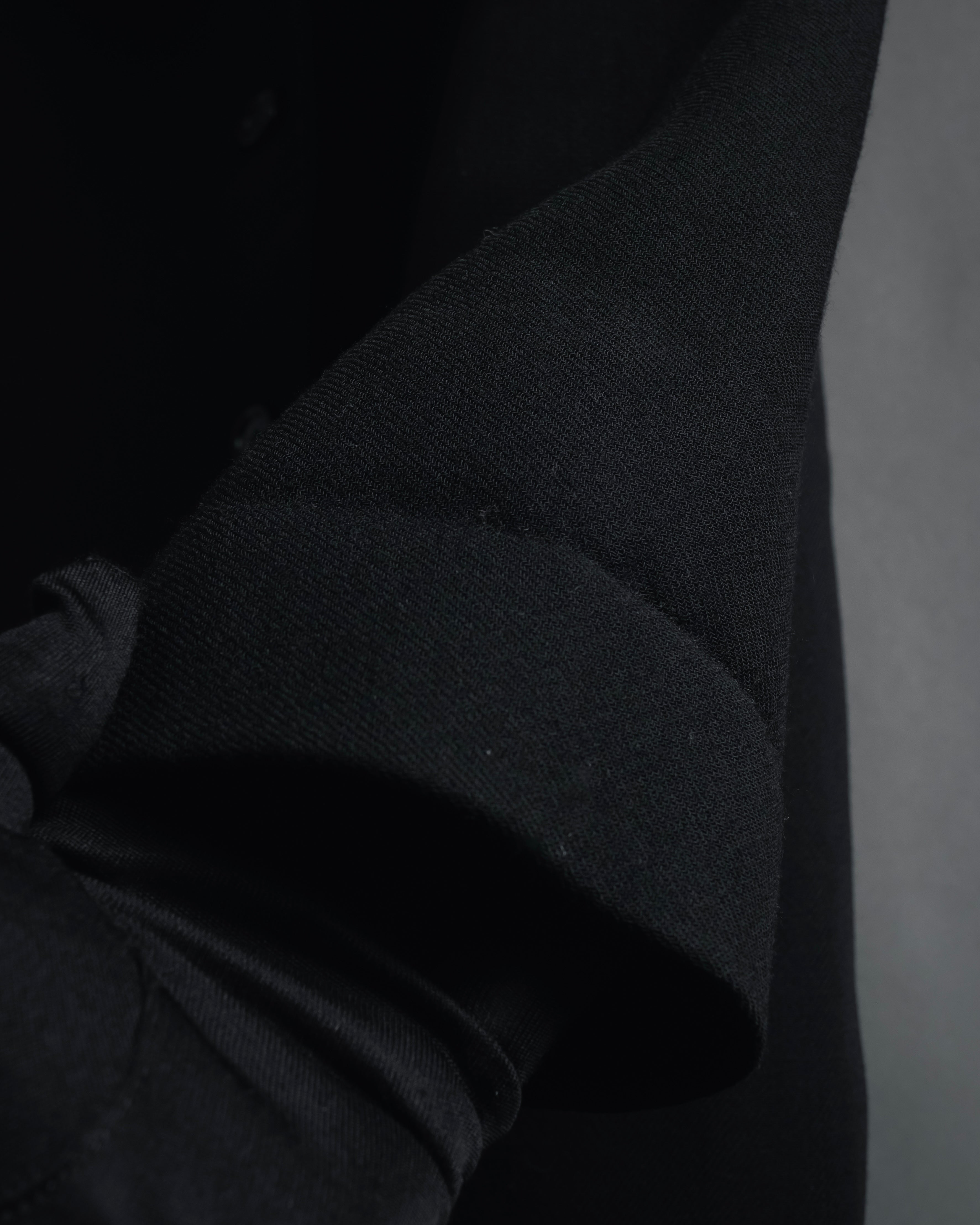 Abrigo de lana de sastrería minimalista de los años 90-00 de Dolce & Gabbana