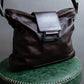 "LOEWE" Belt cover design leather one handle shoulder bag