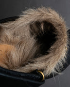 "GUCCI" Horsebit design Princetown heeled loafers