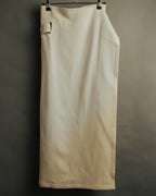"Y's" 80's-early 90's Relaxed tailored wool skirt suit
