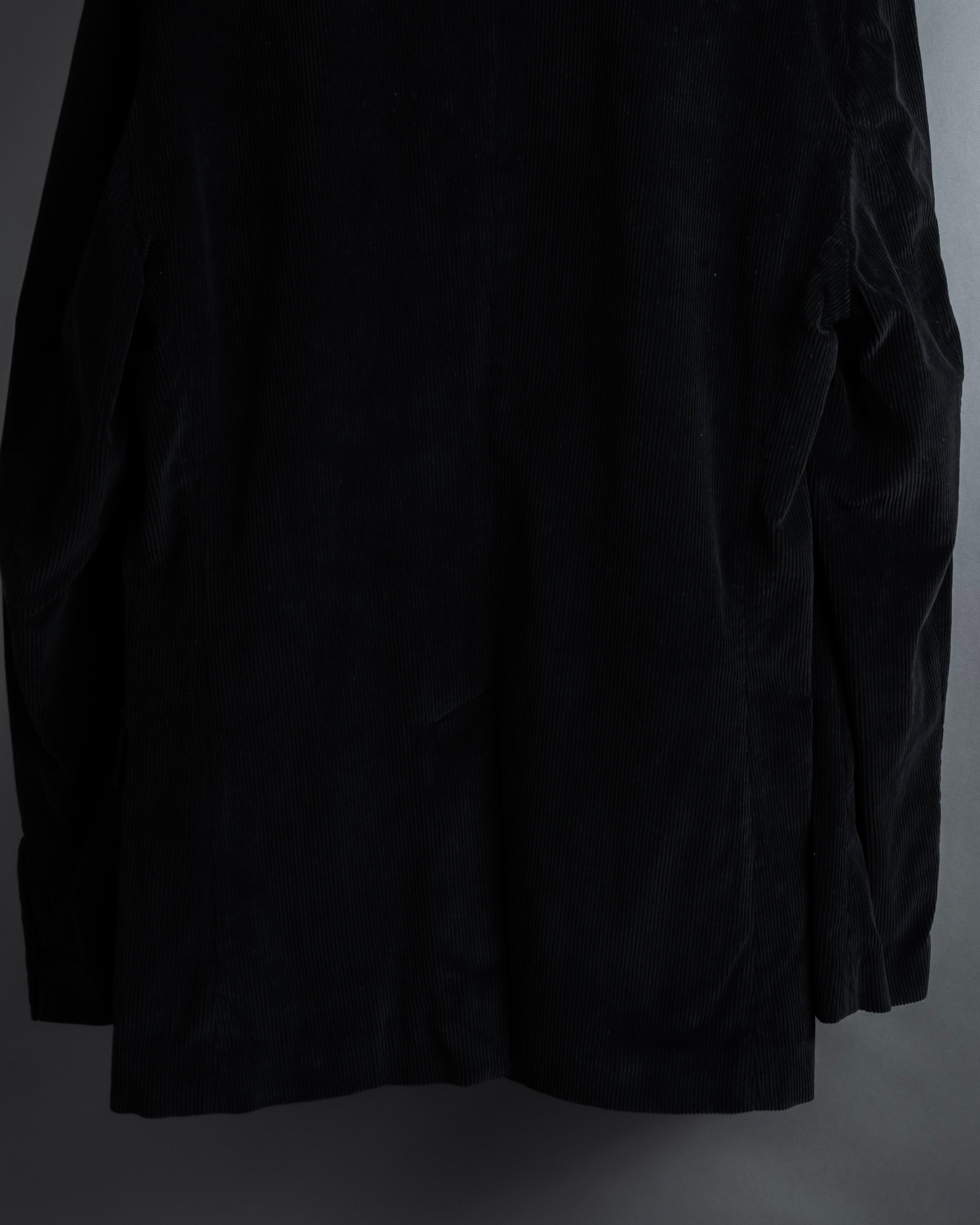 "dunhill" Classically tailored corduroy jacket