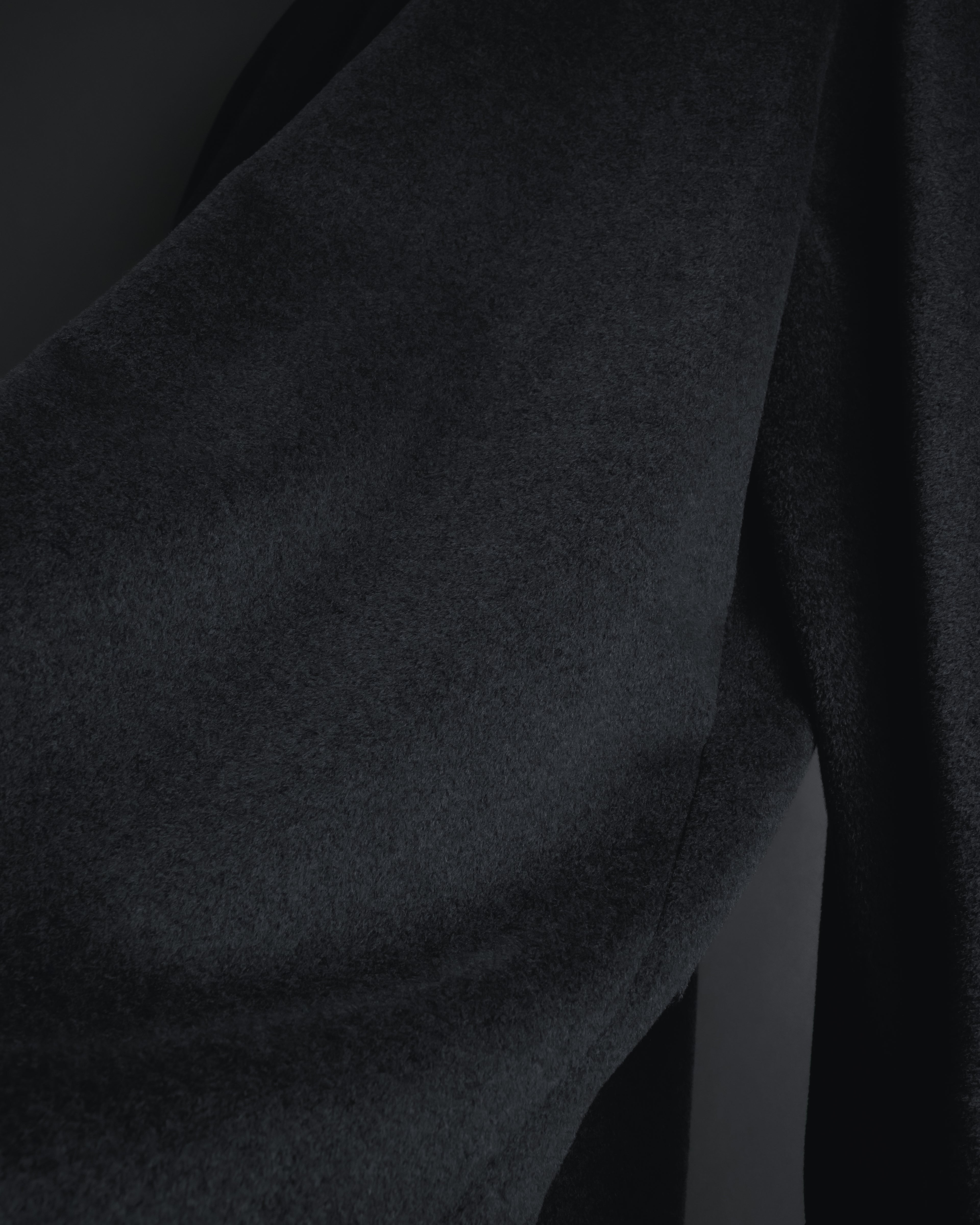 "MARINA RINALDI" Double-breasted minimal over coat