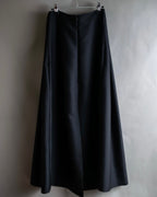 "WE11DONE" Flare silhouette super maxi skirt