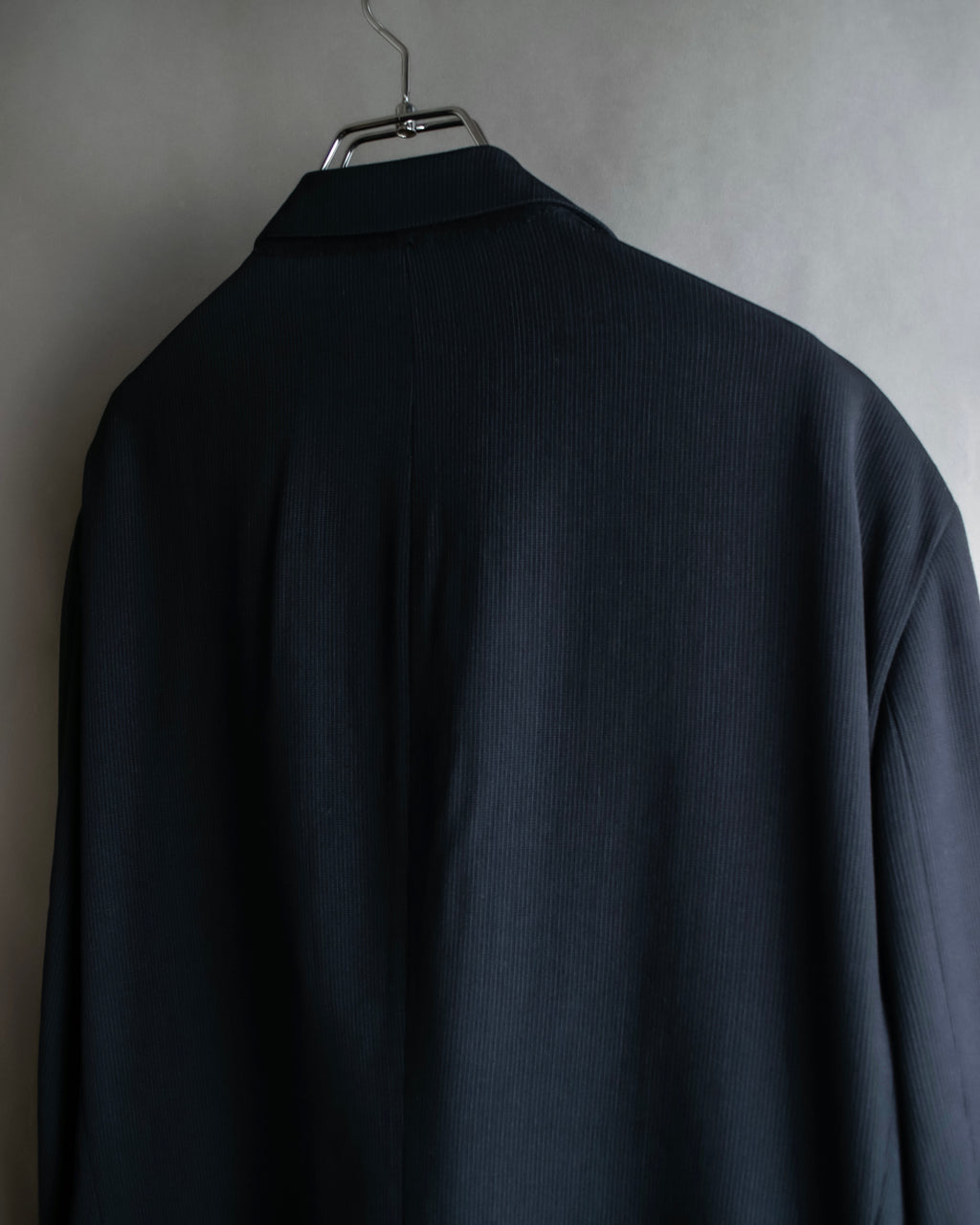 "GIORGIO ARMANI" Beautiful drape navy wool set up