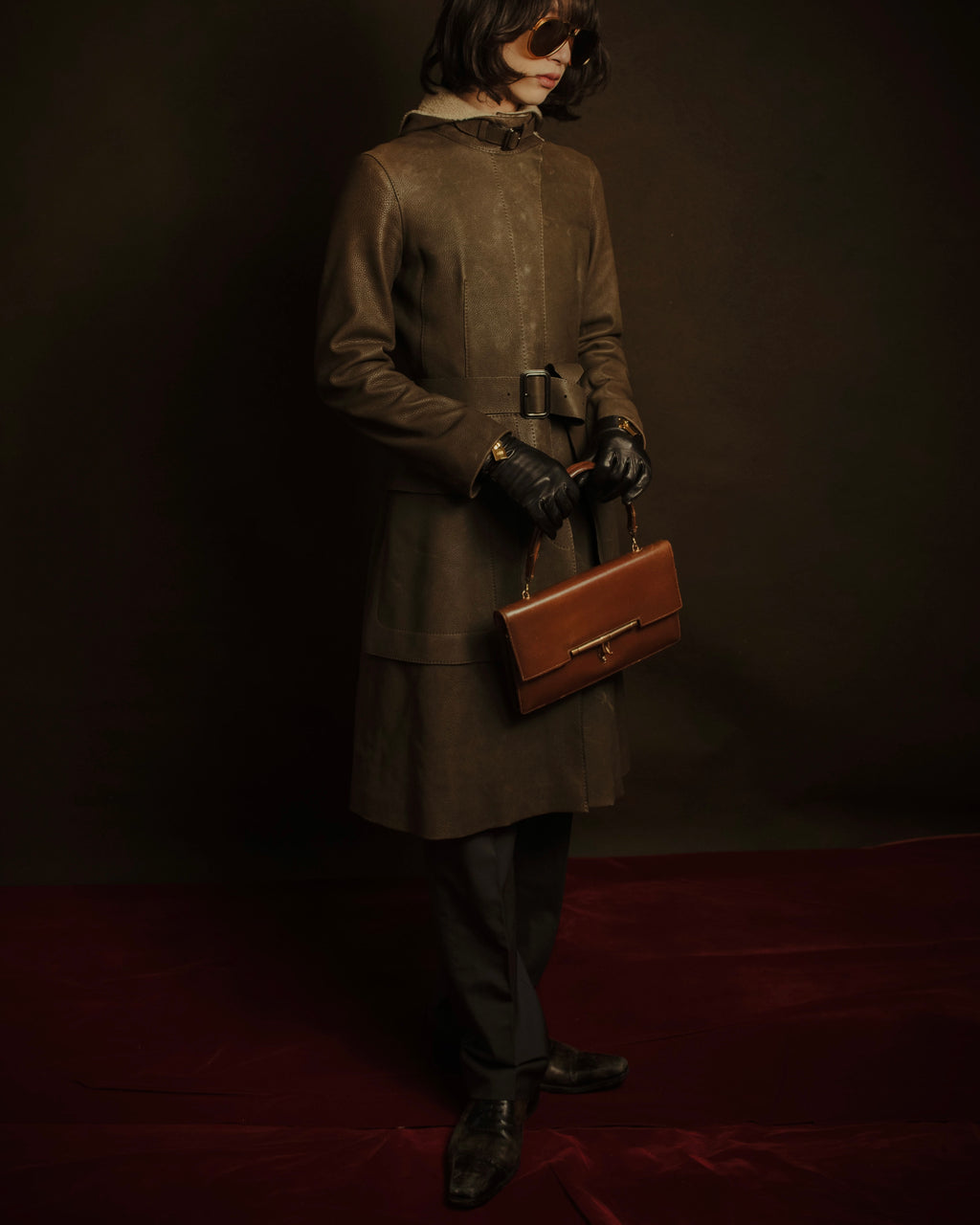 –SPECIAL– "HERMES"
60’s-70’s Palonier box calf top handle bag