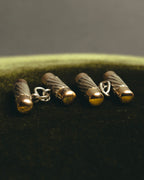 “Tiffany & Co.” 80’s-90’s Twisted bi-color chain cufflinks