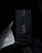 "Yohji Yamamoto +NOIR" 2005SS Rayon draping tailored jacket