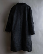 "Vintage fur collar chester coat"