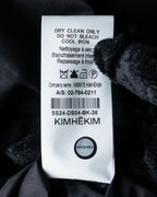 "KIMHĒKIM" Bondage corset belt design shirt dress