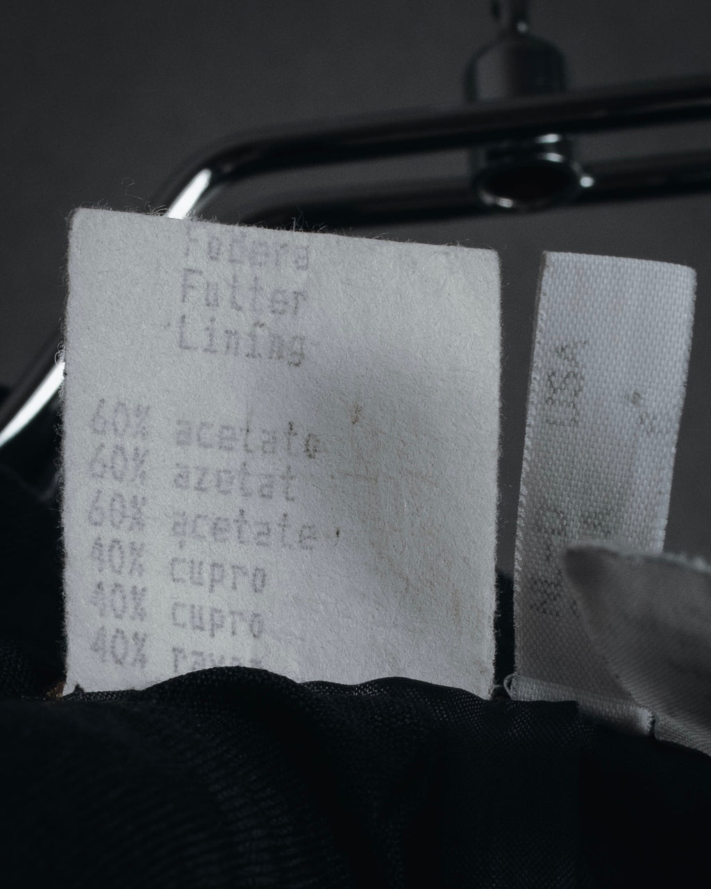 "FENDI" 80’s-90’s viscose blend structured tailored jacket