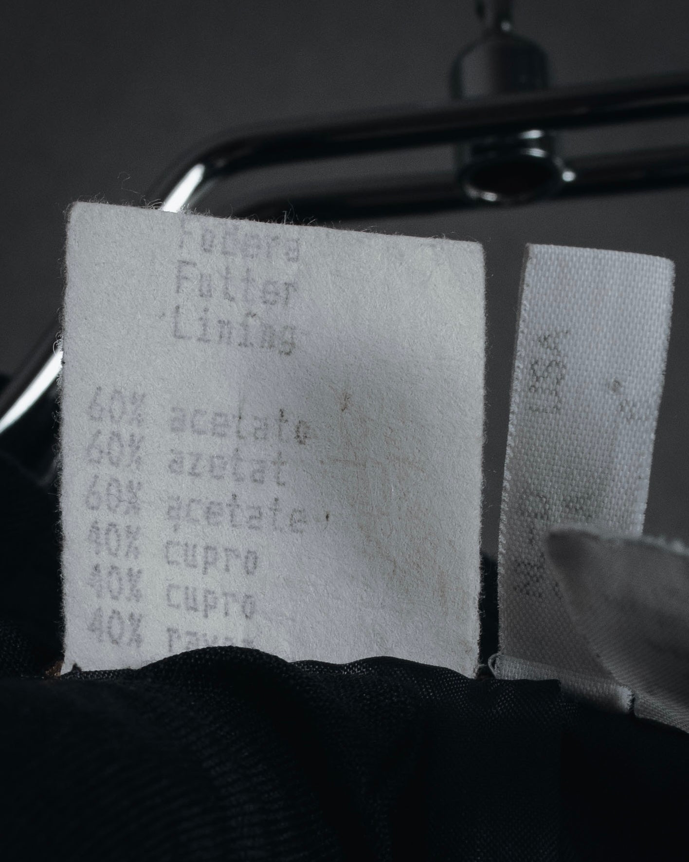 "FENDI" 80’s-90’s viscose blend structured tailored jacket