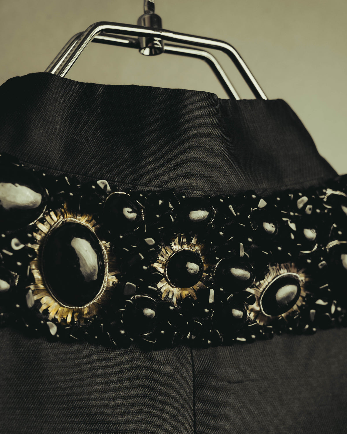 "CELINE" 00's Embellished silk coat