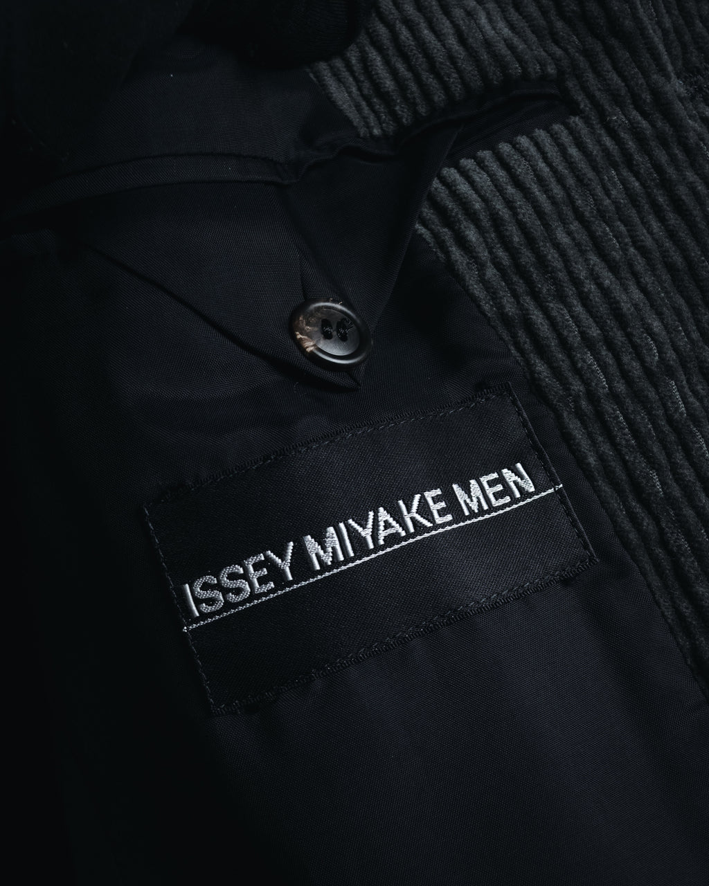 –SPECIAL– "ISSEY MIYAKE MEN" 98AW garment-pleated cotton tailoring set-up