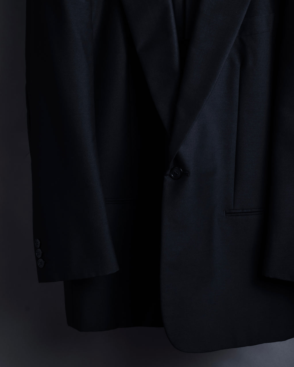"YVES SAINT LAURENT" Strongly tailored shaped wool set up
