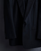 "YVES SAINT LAURENT" Strongly tailored shaped wool set up