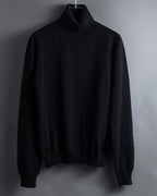 "PRADA" High-gauge folded turtleneck knit