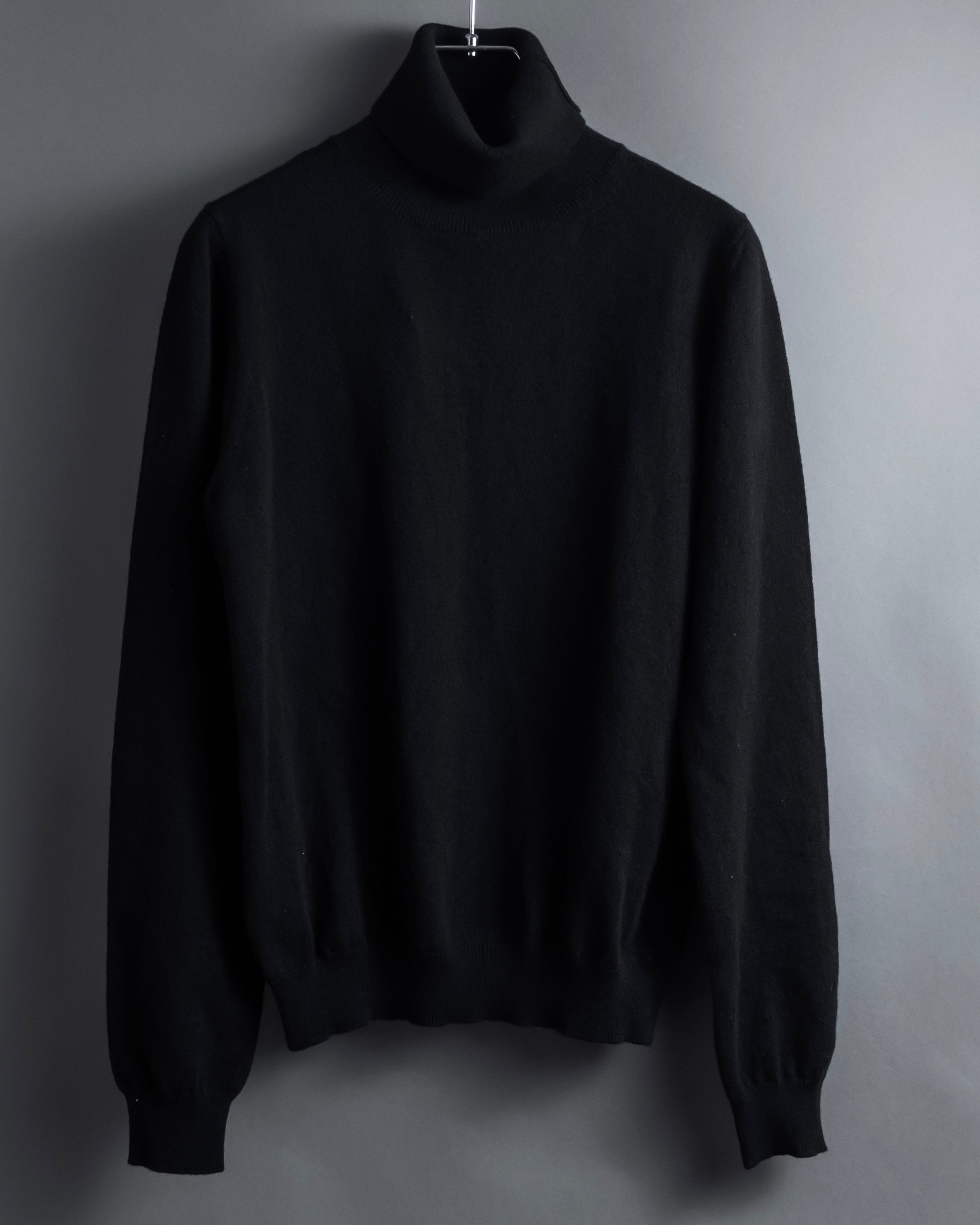 "PRADA" High-gauge folded turtleneck knit