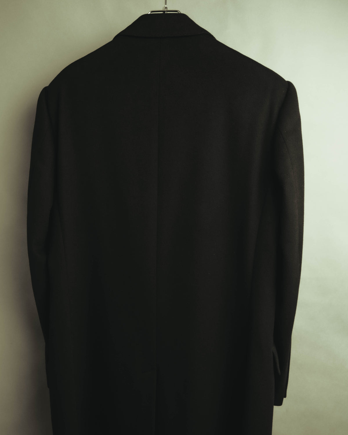 –SPECIAL– “GUCCI” 90’s Tom Ford era concealed-front wool long chester coat