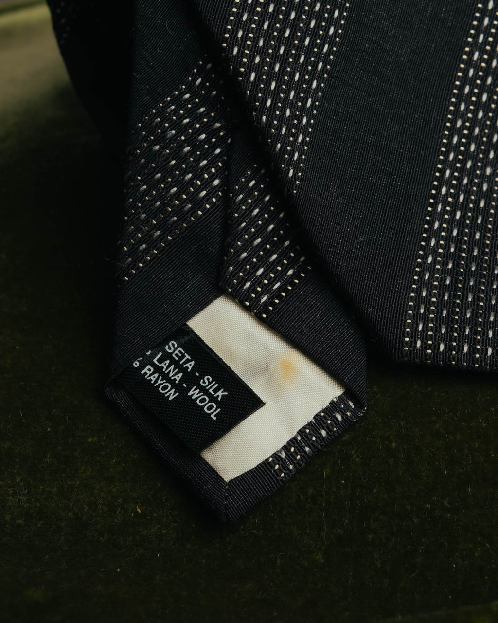 "Dolce & Gabbana" 00's-10's Silk wool scarf tie