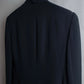 "GIORGIO ARMANI" 100% silk shawl collar shaped tailored jacket