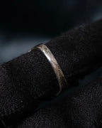 “Vintage” Beetle motif stone decorated silver ring