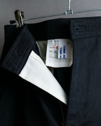 "COMME des GARCONS" Wool gabardine flare maxi length skirt