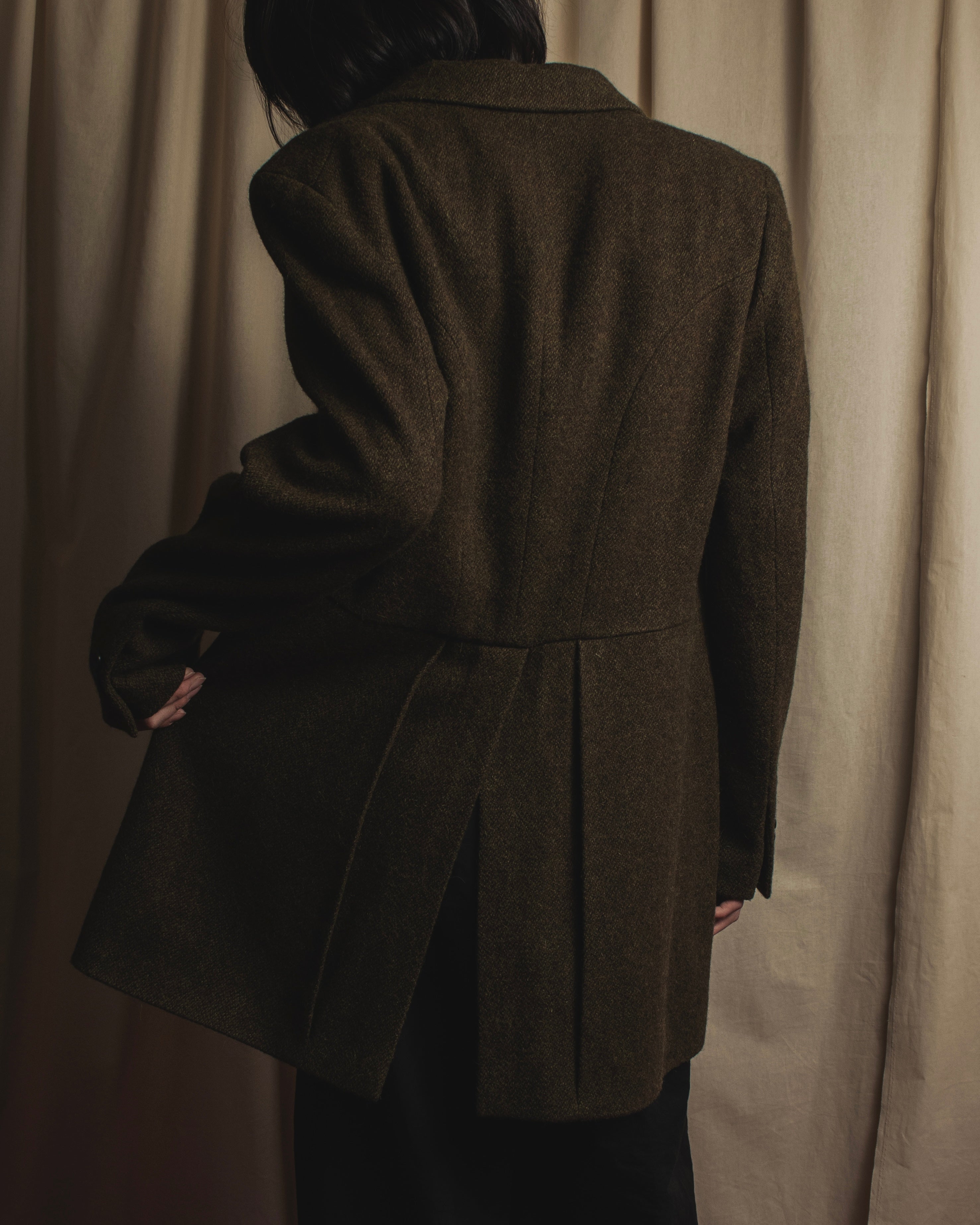 Chaqueta larga a medida de mezcla de alpaca Polo Ralph Lauren