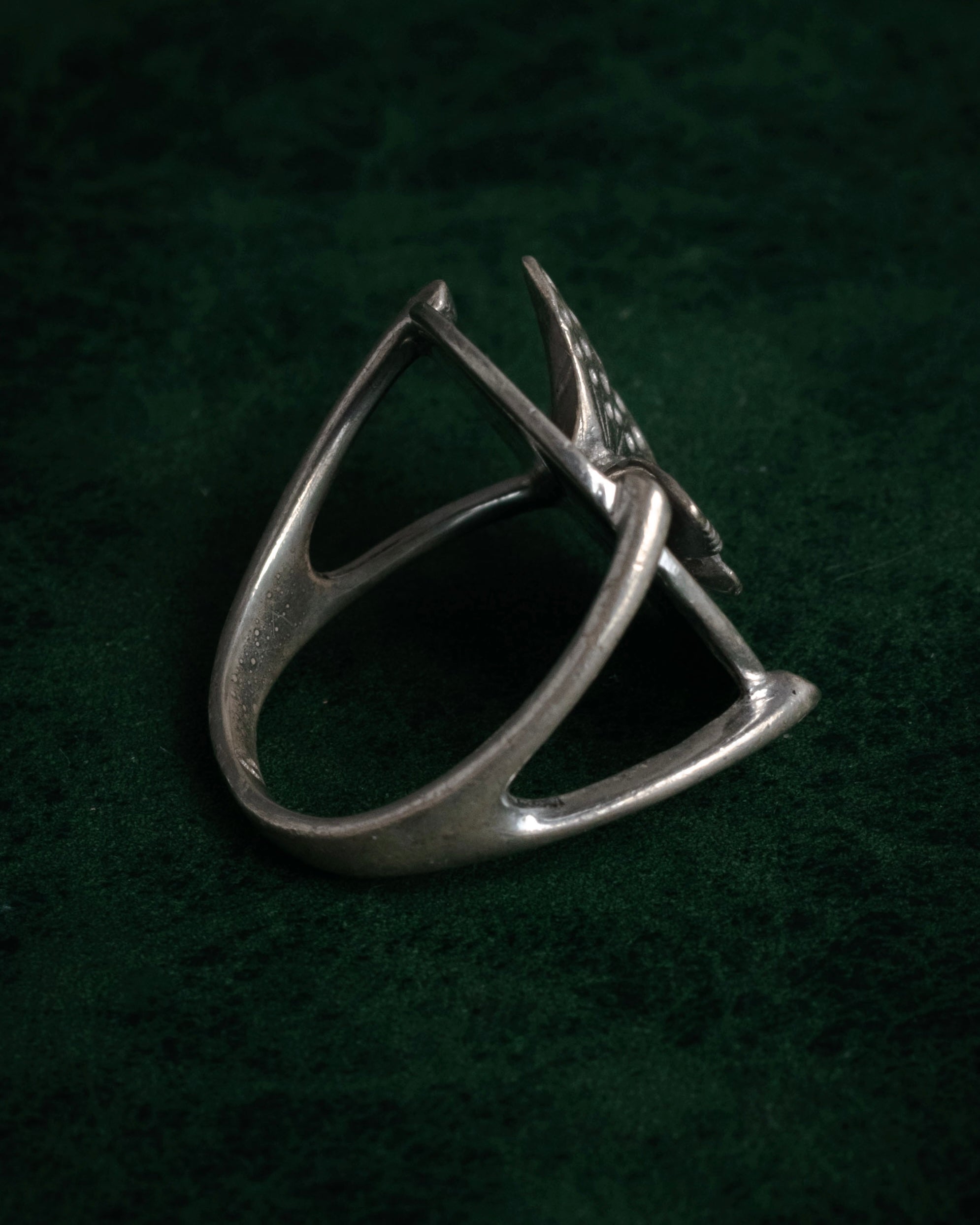 “Christian Dior” 2000’s Butterfly motif sculptural ring